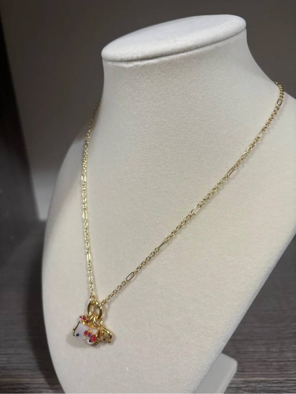 NWOT Kate Spade x Hello Kitty Charm Necklace